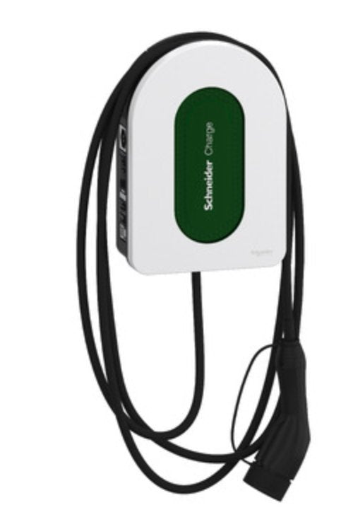 Schneider Electric Evh5a11n2c5 Estación De Carga Para Vehículo Eléctrico Verde, Blanco Pared 1