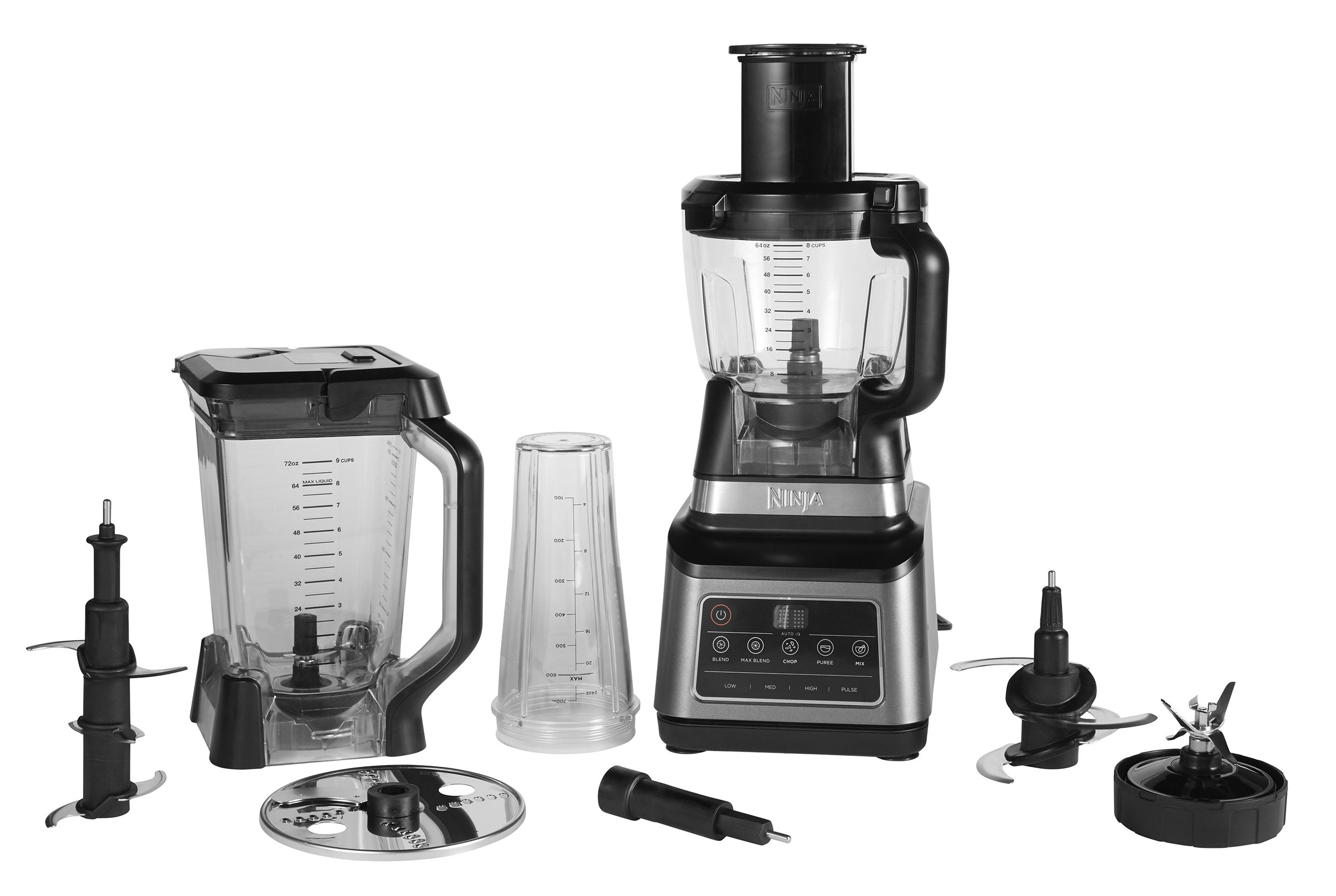 EAN 0622356235037 - Ninja BN800 robot de cocina 1200 W 1,8 L Negro, Plata imagen 7