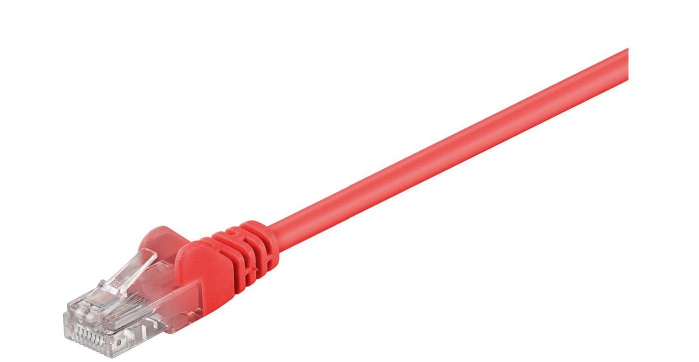 Microconnect Cat5e Utp 5m Cable De Red Rojo