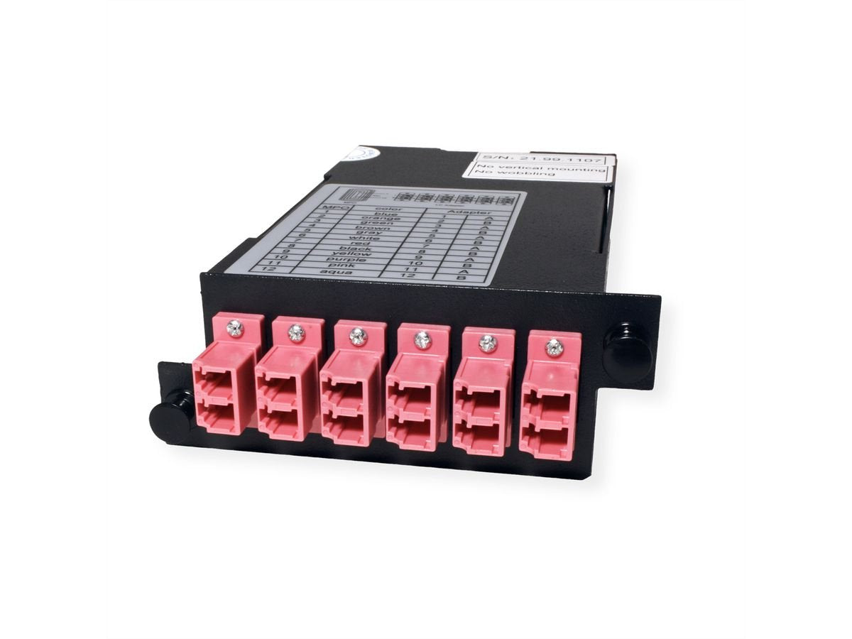 Value Mpo-Modul, Mpo-Stecker 12x Lc-Buchse