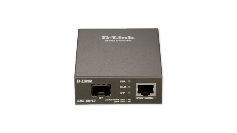 D-Link Dmc-G01lc 10/100/1000 To Sfp Standalone Media Converter (Needs Sfp Transceiver) - 10base-T / 100base-Tx / 1000base-T Rj-4