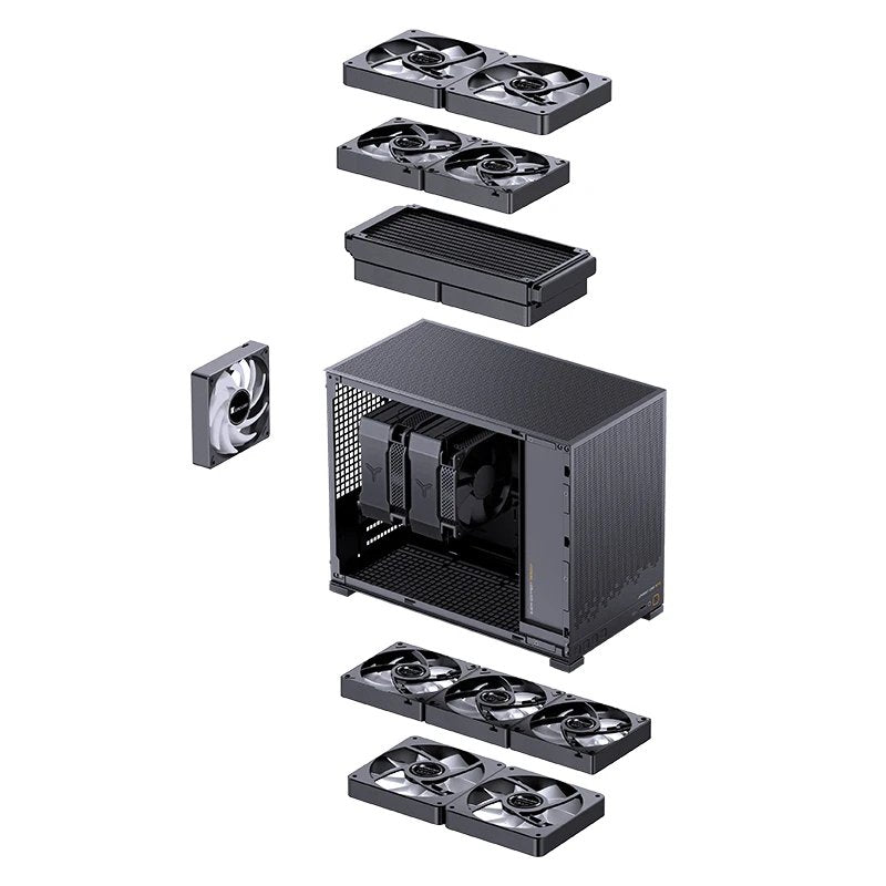 Jonsbo D32 Std Pc Case Matx Black