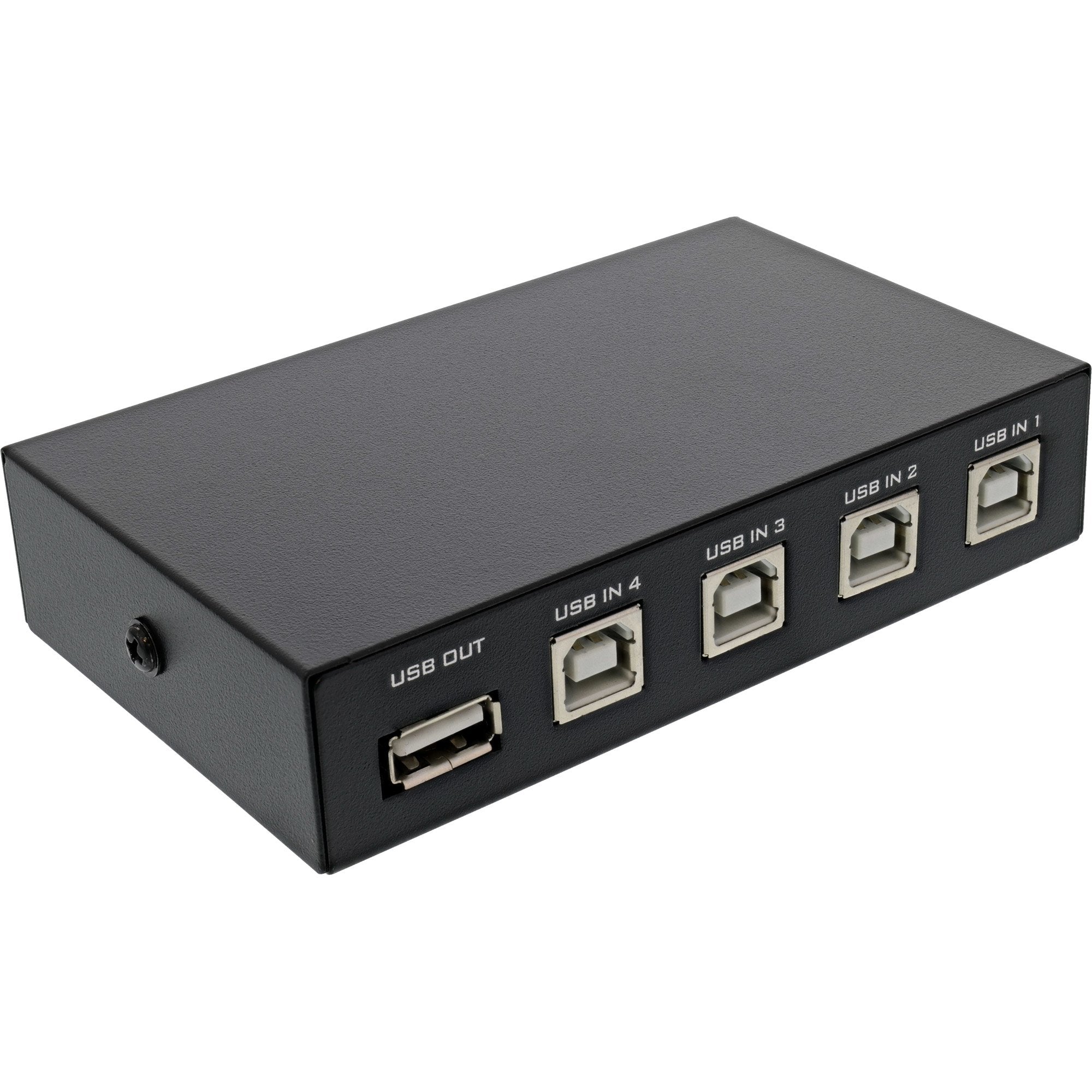 Switch Inline Usb 2.0, Dispositivo Usb-A Para 4 Computadoras