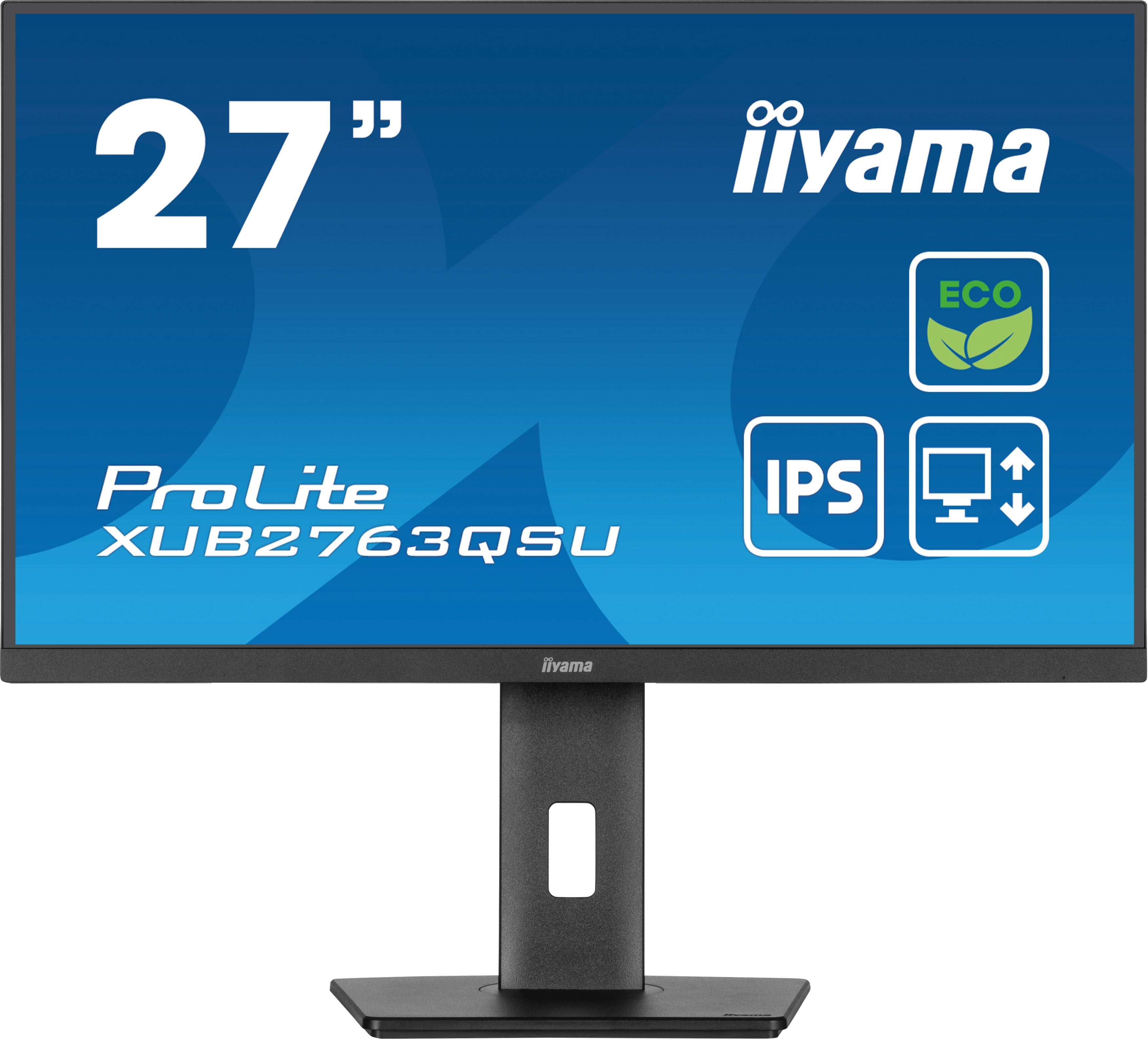 EAN 4948570124282 - iiyama ProLite XUB2763QSU-B1 pantalla para PC 68,6 cm (27") 2560 x 1440 Pixeles Quad HD LED Negro imagen 2