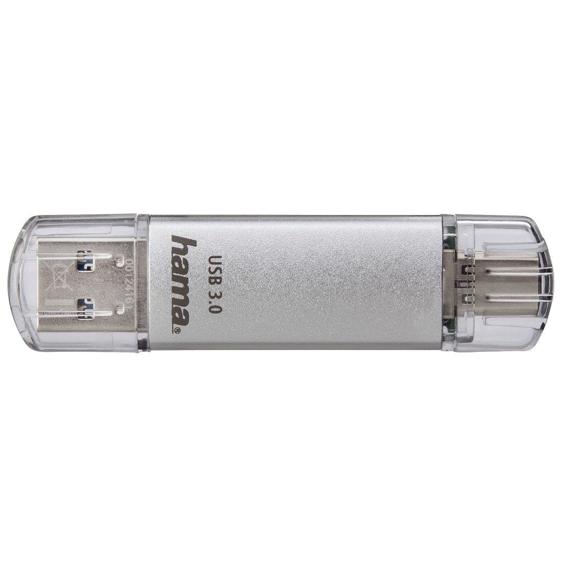 Hama Pendrive Usb-C 64 Gb Memoria Usb 3.1 Gen 1 De 40 Mb/S Conector Tipo C Plata
