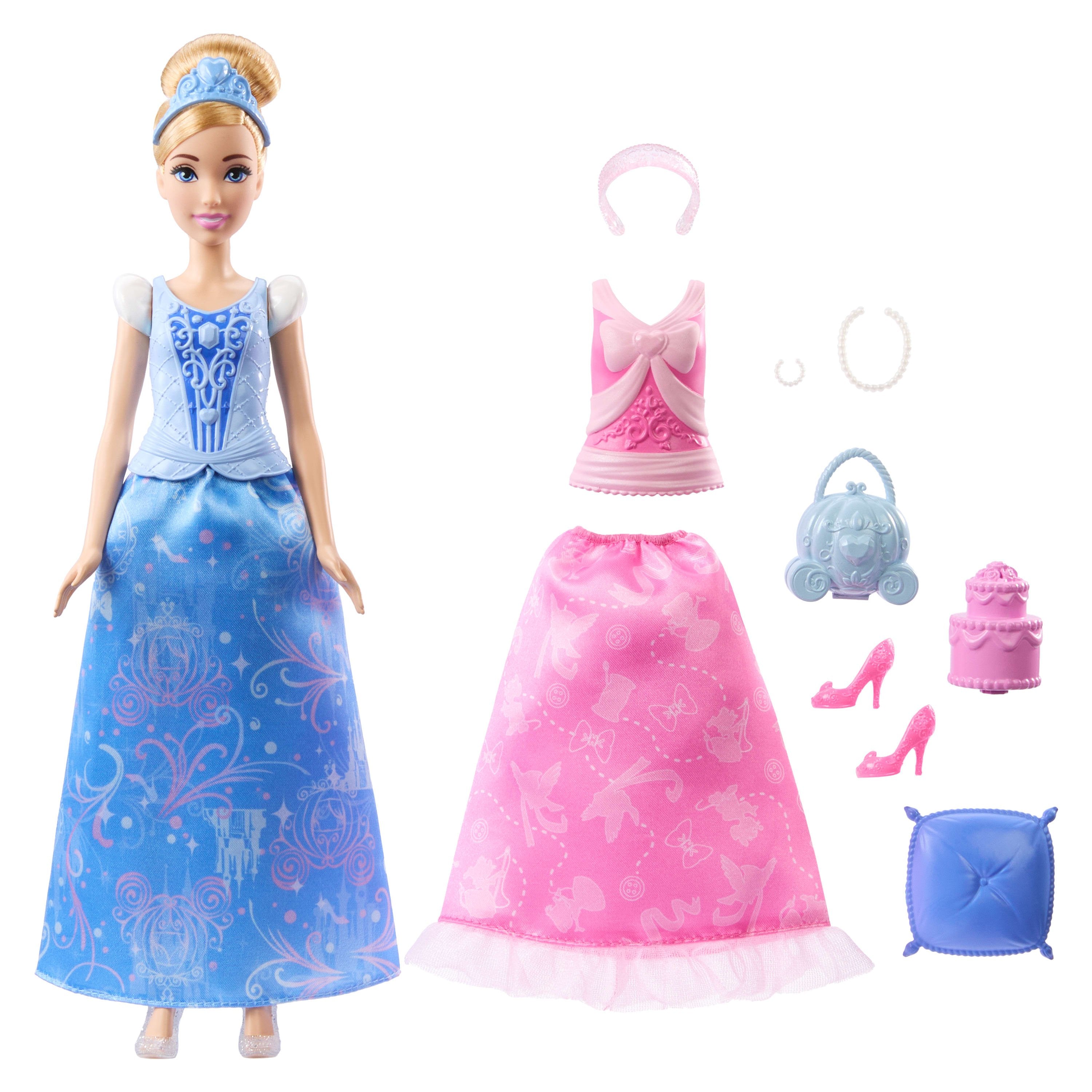 Muñeca Mattel Disney Princess Fashion Storytelling Cenicienta Jcr95