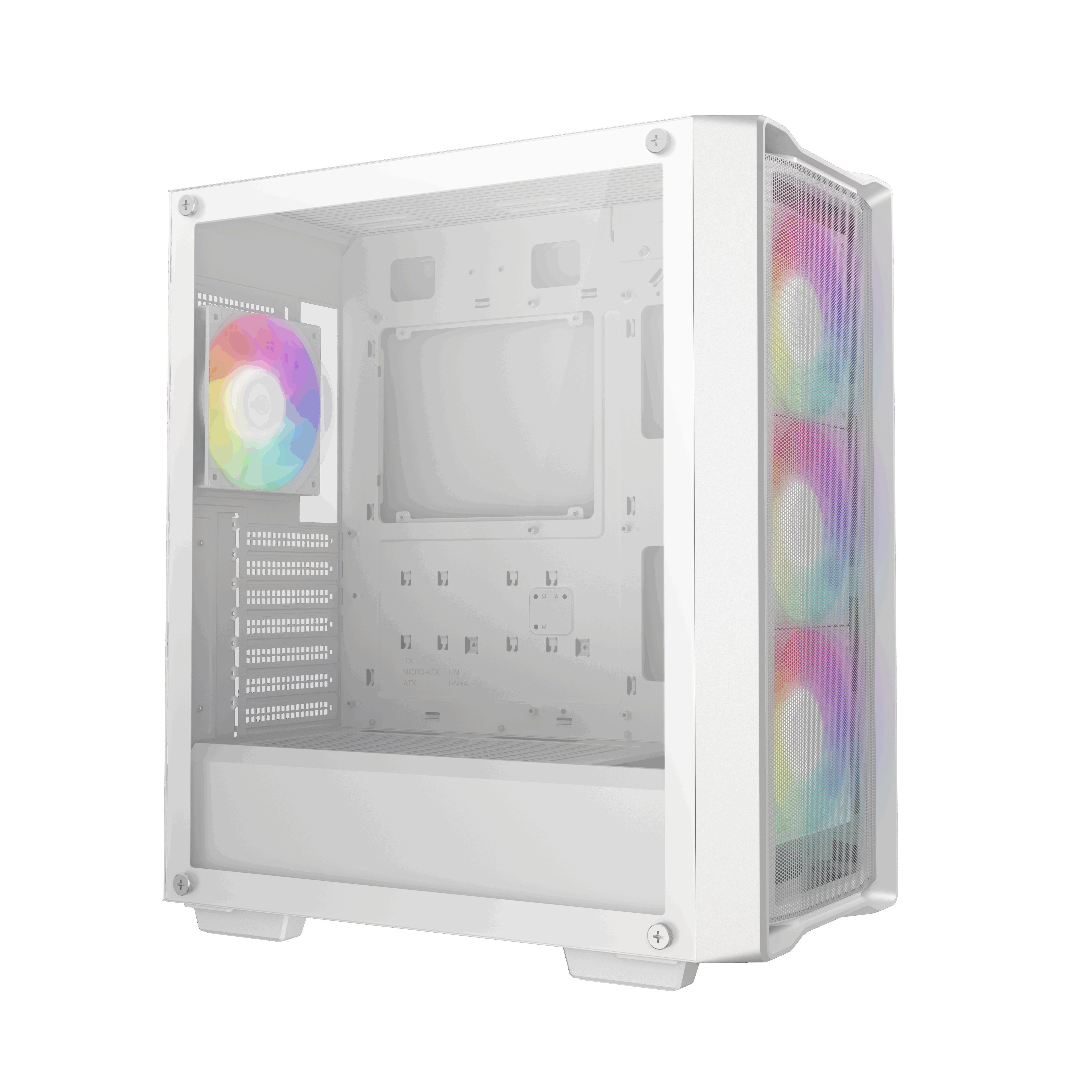 EAN 6933412774174 - DeepCool CC560 MESH V2 WH Midi Tower Blanco imagen 2
