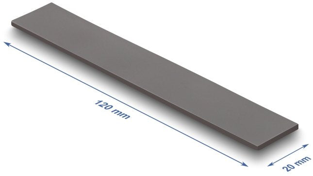 Delock Wärmeleitpad 120 X 20 X 3 Mm Para M.2 Module 3,2 W/Mk - Low Oil Bleeding