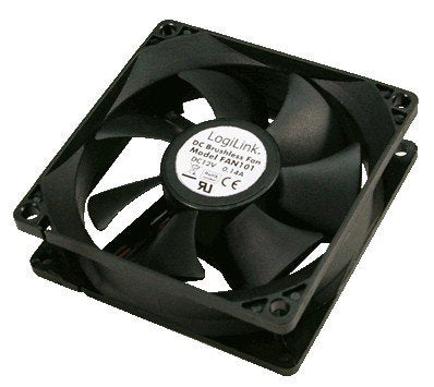 Logilink Pc Case Cooler Ventilador 8x8 Negro