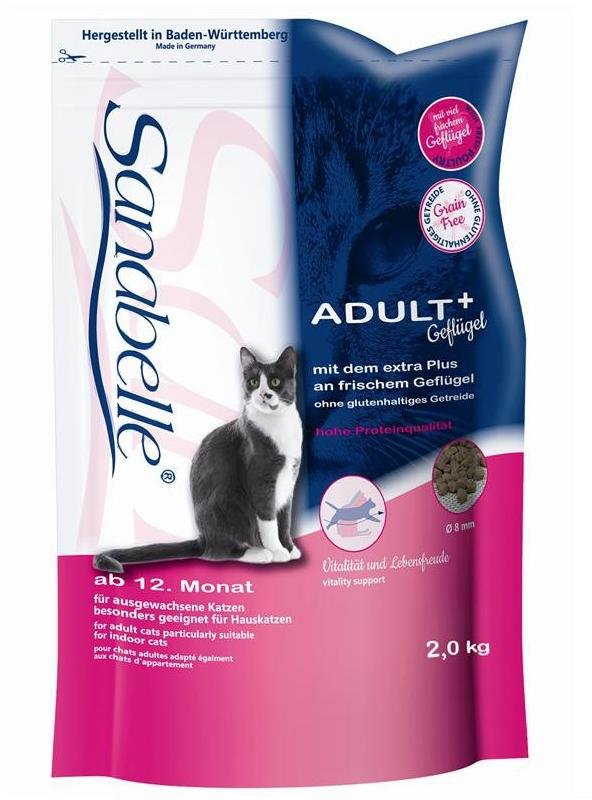 EAN 4015598017176 - Sanabelle ADULT alimento seco para gatos 2 kg Adulto Aves imagen 1