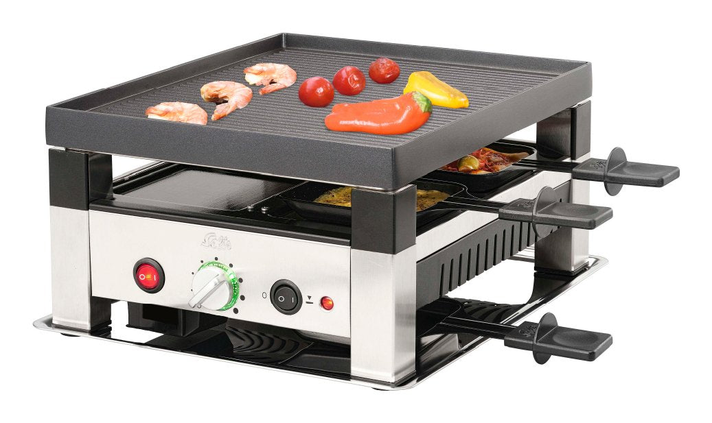 Parrilla De Mesa Solis 5en1 7910 Para 4 Personas
