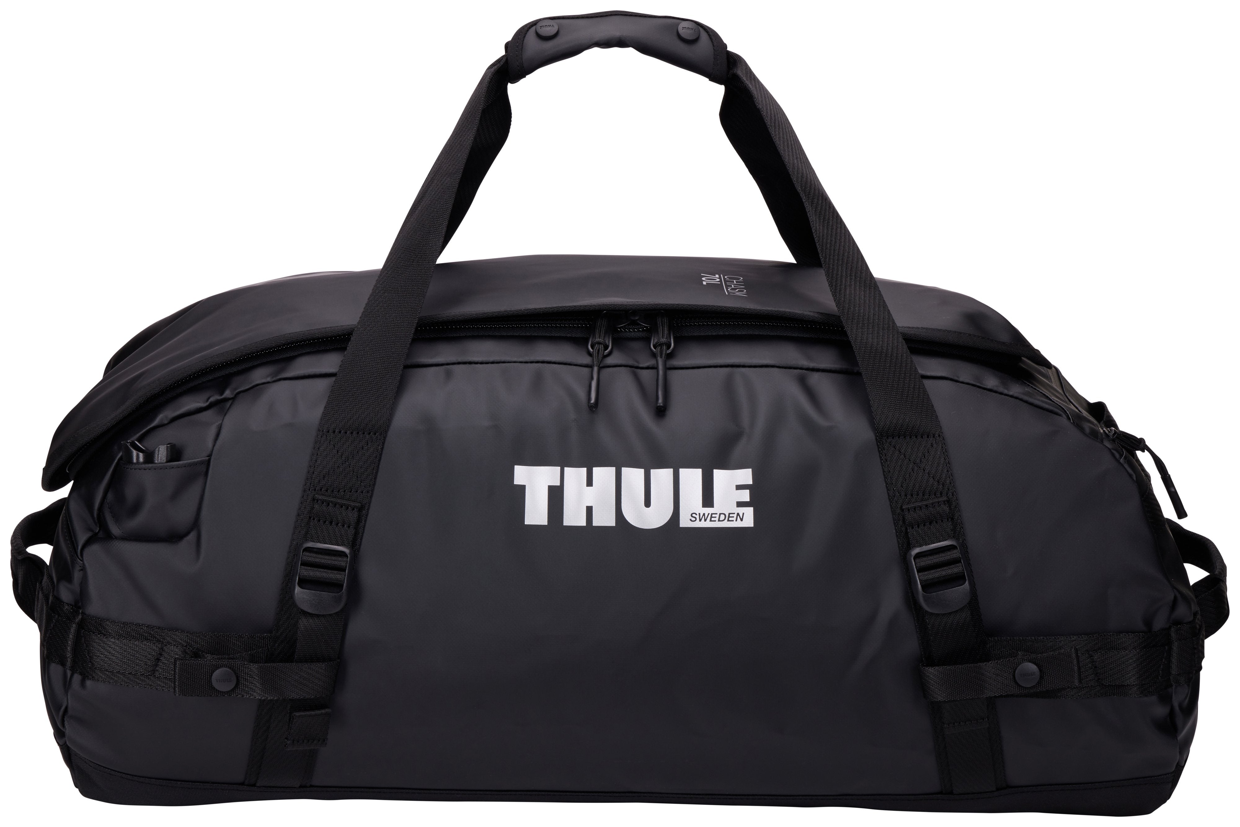 EAN 0085854255233 - Thule Chasm TDSD303 Black bolso de lona 70 L Poliéster Negro imagen 3