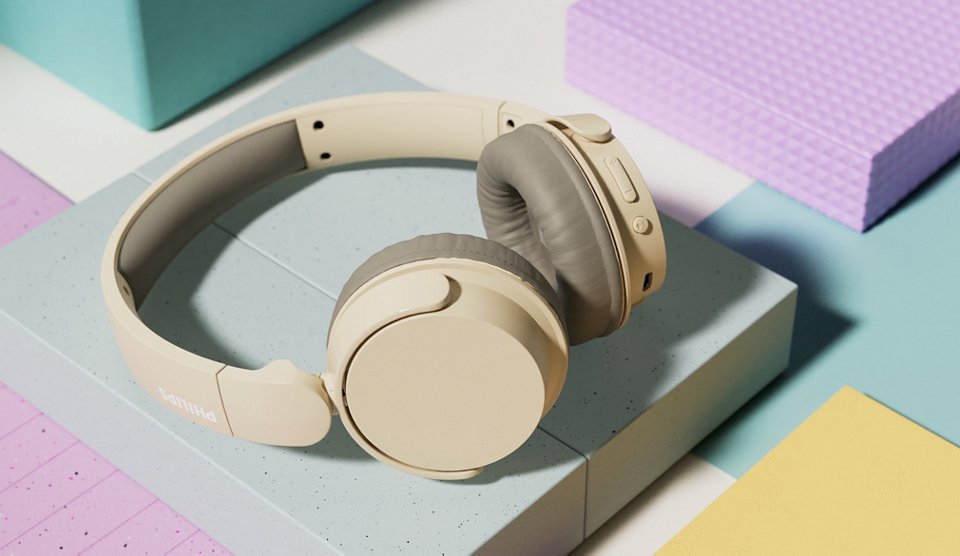 EAN 4895229140622 - Philips TAH3209BG/00 auricular y casco Auriculares Inalámbrico Diadema Llamadas/Música Bluetooth Beige imagen 4