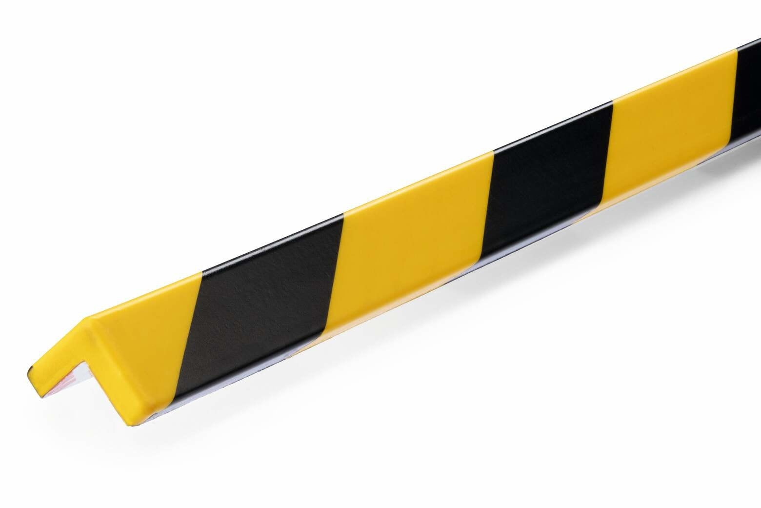 Perfil Protector De Esquinas Durable C19 Amarillo Negro Autoadhesivo 1m