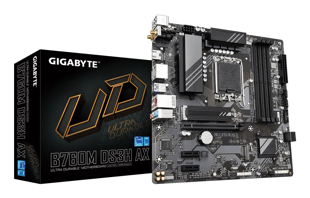 Placa Base Gigabyte B760m Ds3h Ax B760,S1700,Matx,Intel