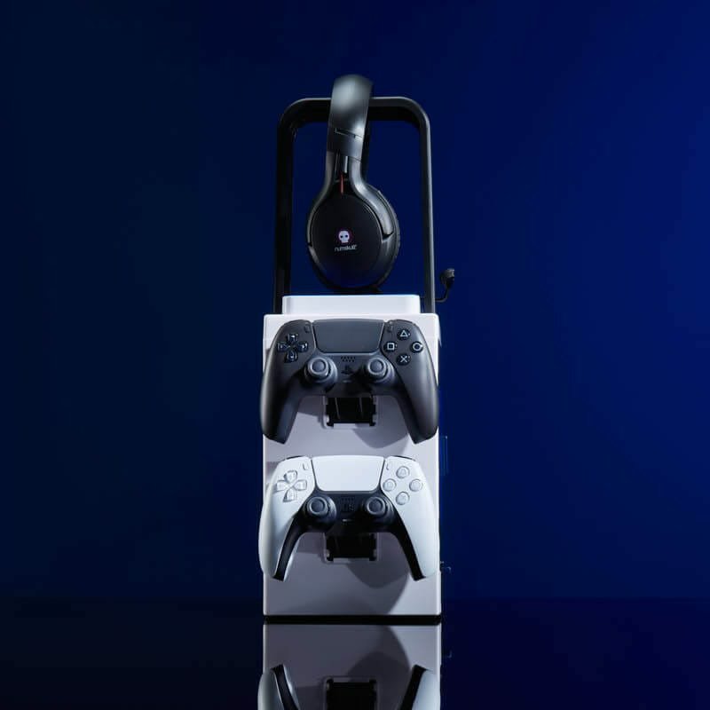 Soporte De Accesorios Para Casilleros Gaming Numskull - Logotipo De Numskull