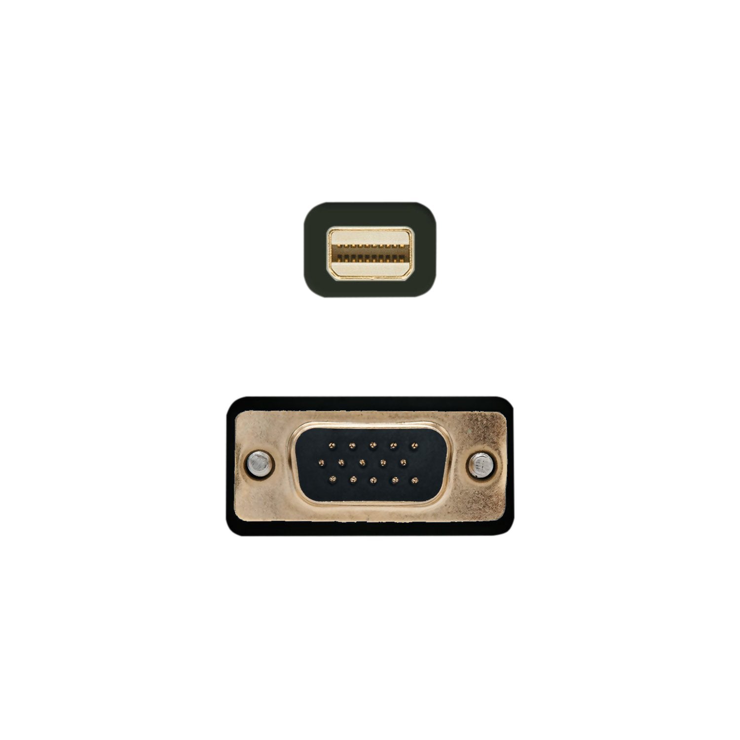 Aisens Cable Mini Displayport A Vga - Mini Dp/M-Vga/M - 2m - Negro