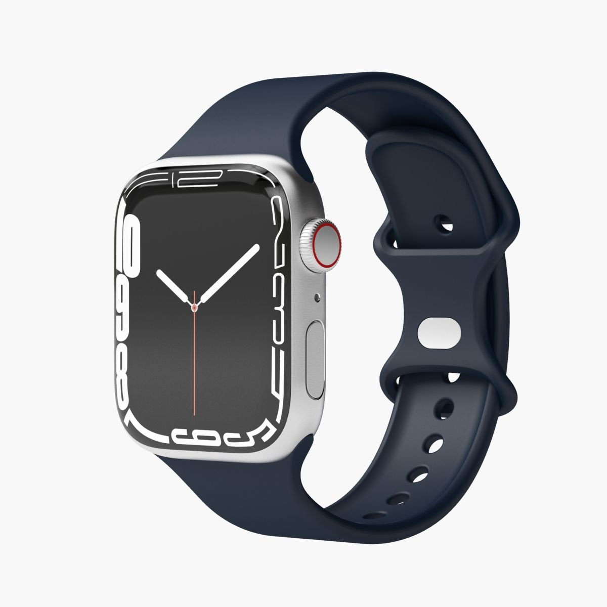 Vonmählen Watchstrap For Apple Silicone Loop Funda 2 Band One Navy (Aws00007)