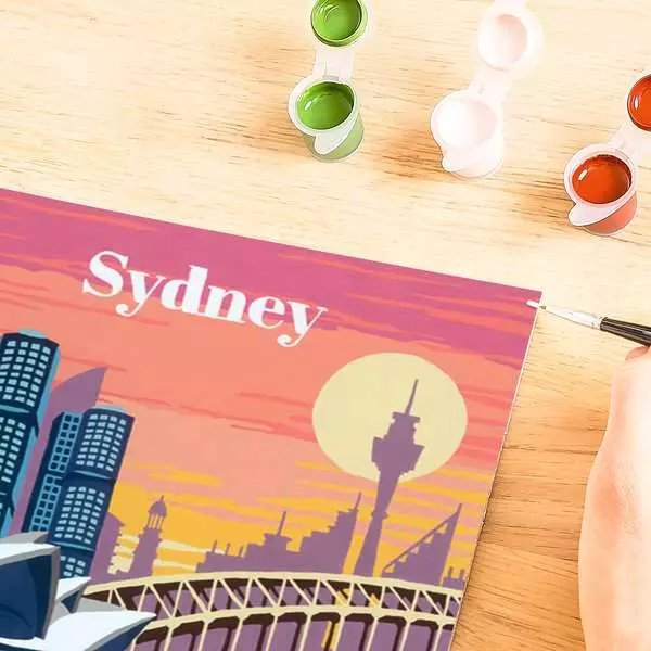 Ravensburger Creart - Colorido Sydney, Pintura 23526