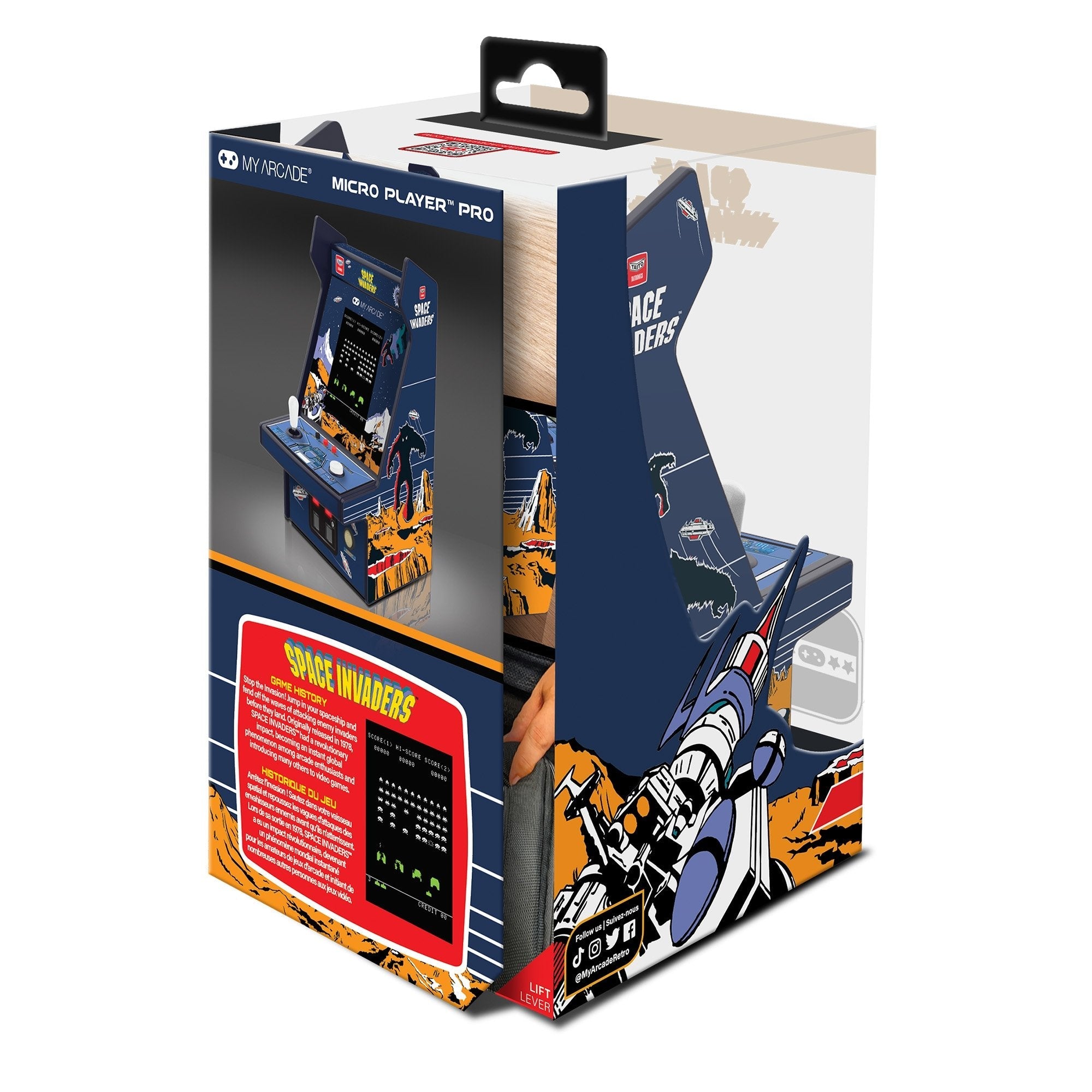 My Arcade Micro Player Pro Space Invaders 6.75" Dgunl-7004