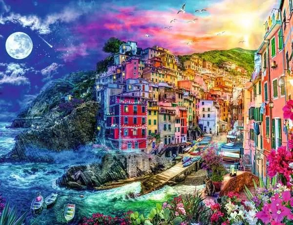 Puzzle 2000 Elementów Feria Barw Cinque Terre