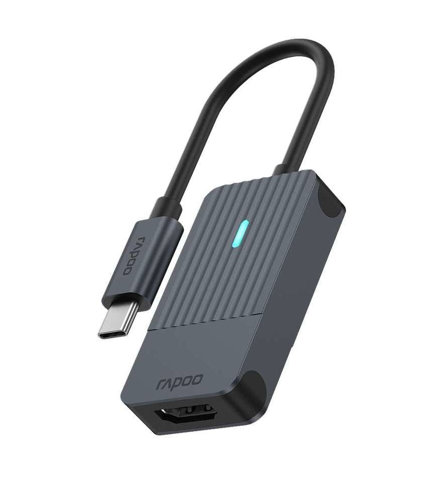 Rapoo Usb-C Adapter Grey Usb-C To Hdmi