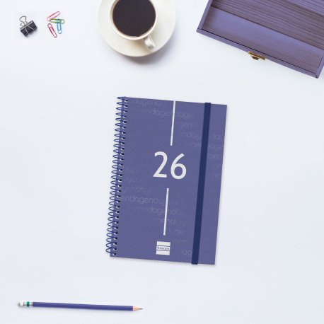 EAN 8422952409427 - Finocam 741441026 agenda Agenda diaria Azul imagen 2