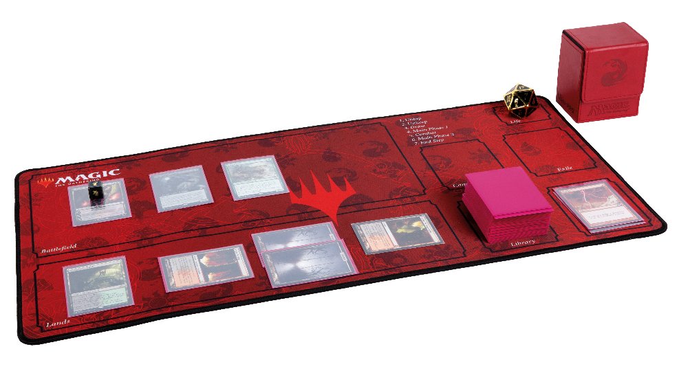 EAN 3328170294249 - Konix Battlefield XL Alfombrilla de ratón para juegos Rojo imagen 2