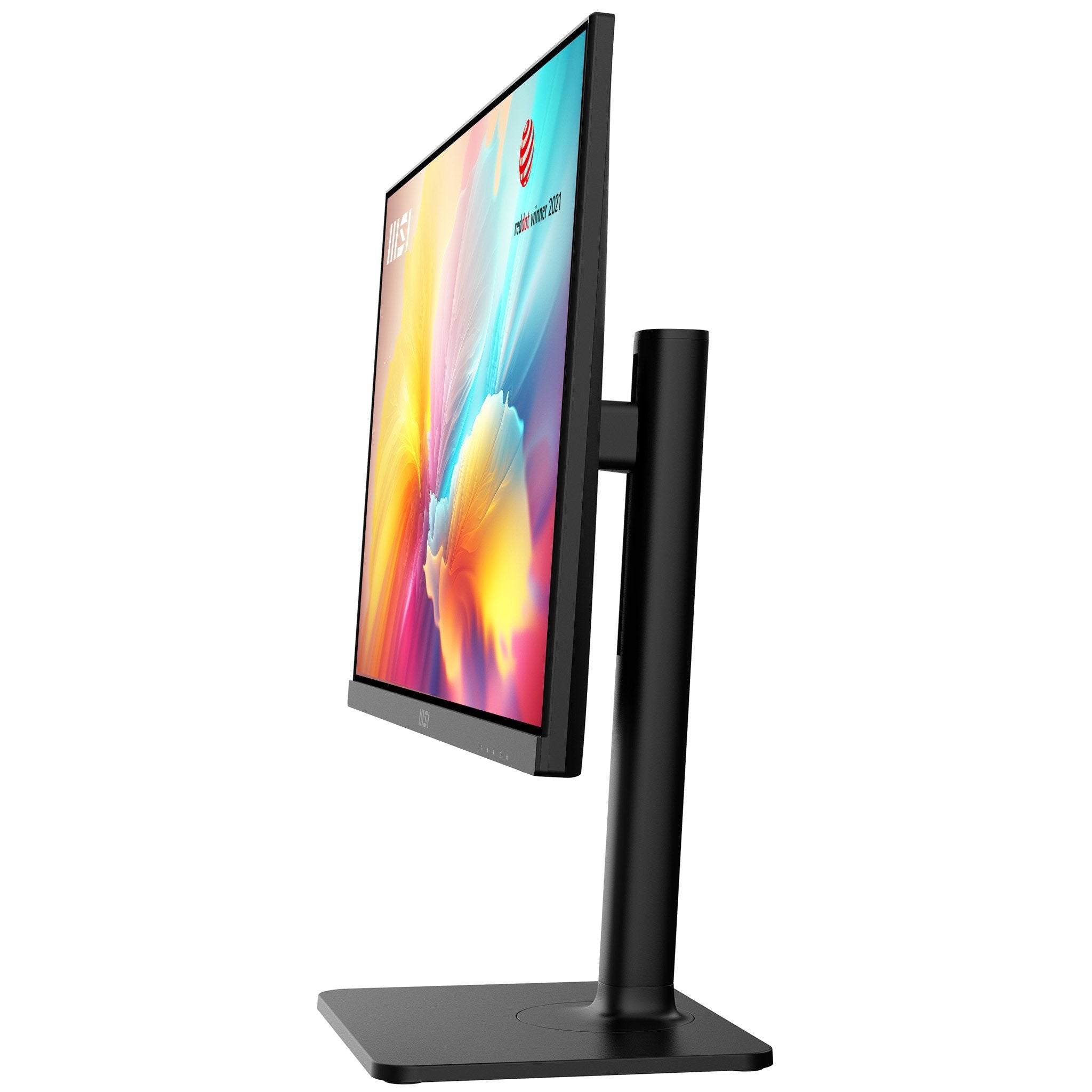Msi Monitor Modern Md2412p. 23.8 (60cm). Plano. Ips. 1920x1080 (Fhd). 100hz. Negro