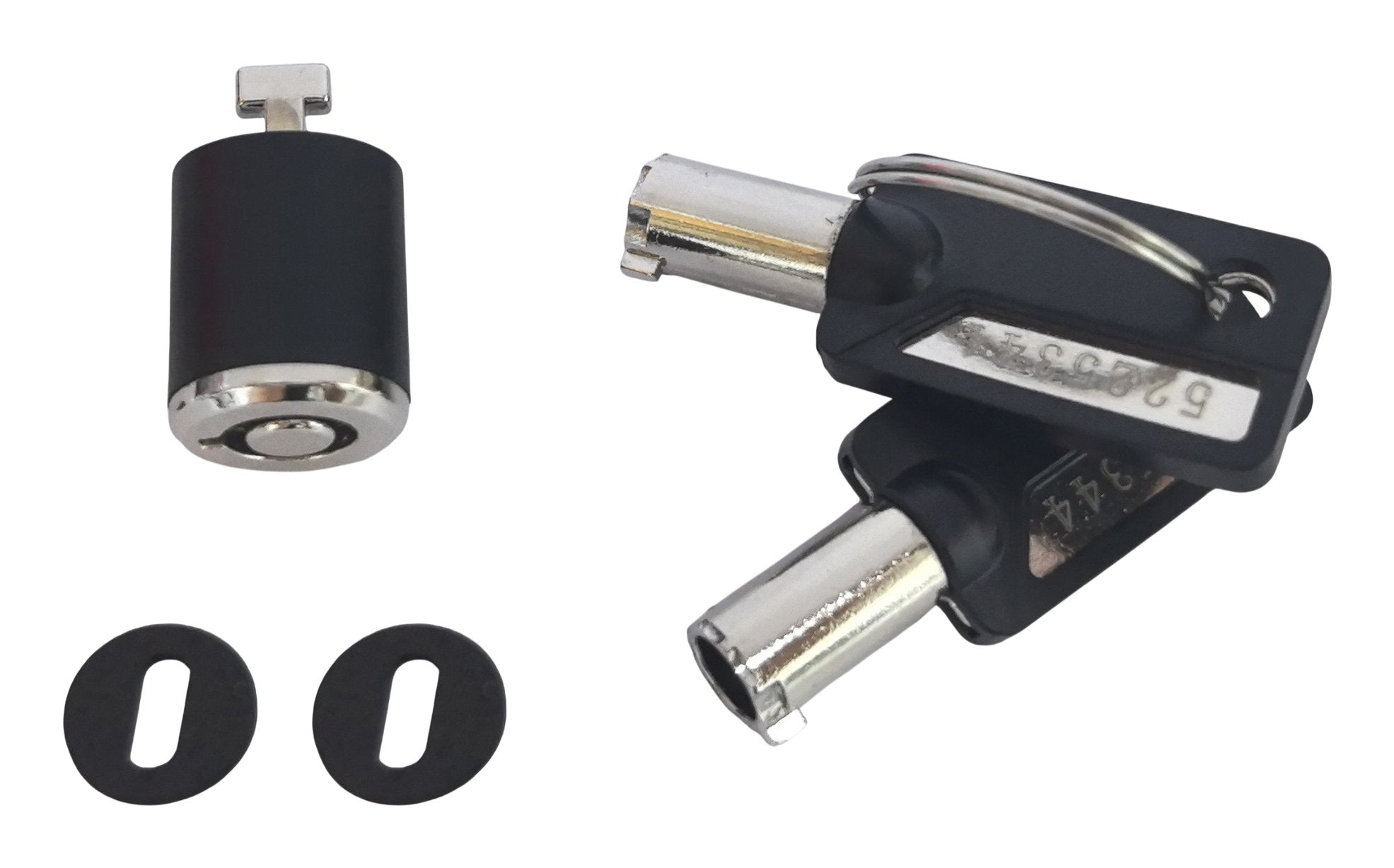 Cerradura De Seguridad Con Llave Conceptronic Custodio03bsm Para Chasis Compatible Con Llave Maestra