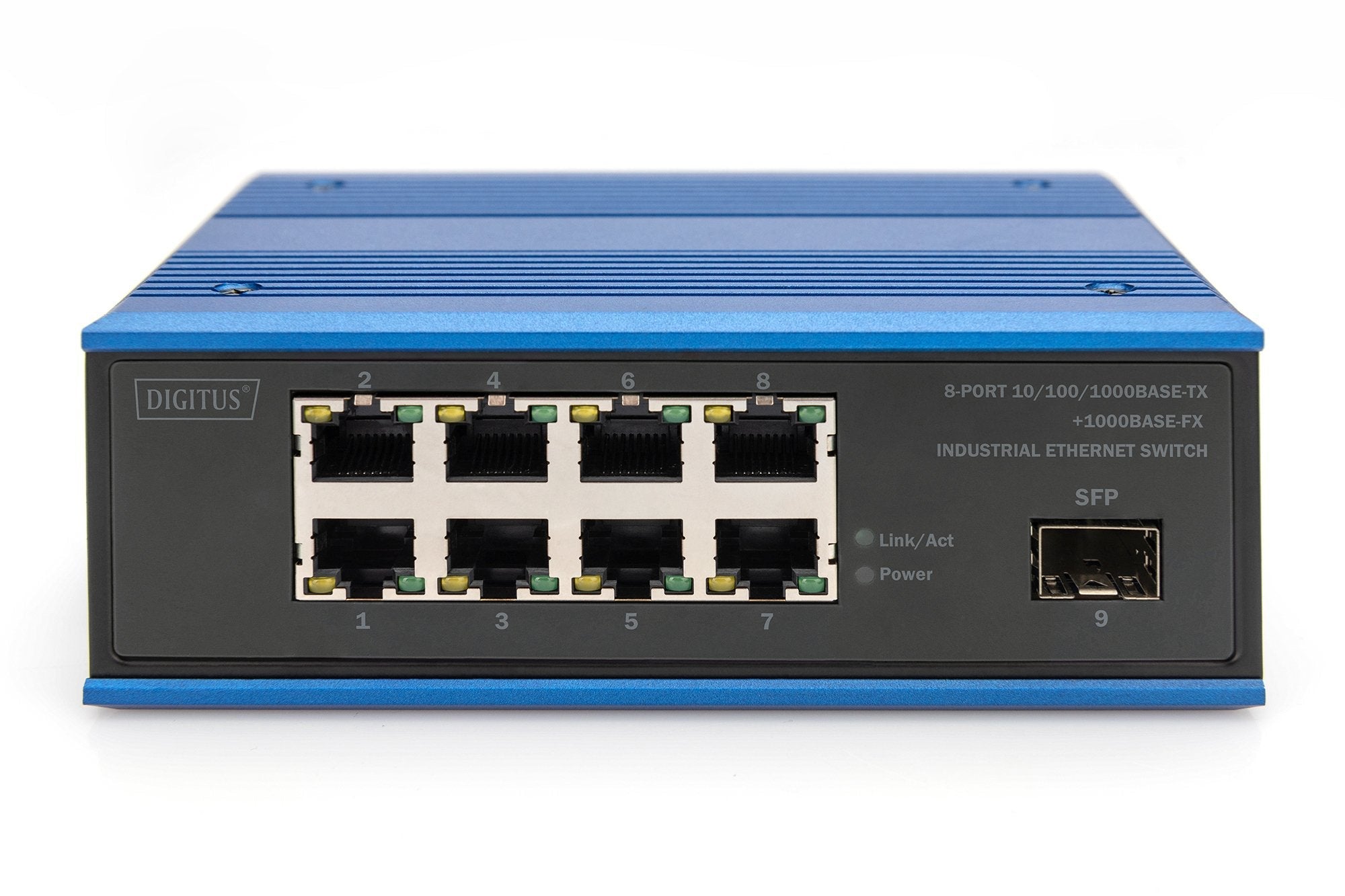 EAN 4016032486060 - Digitus DN-651136 switch No administrado Gigabit Ethernet (10/100/1000) Negro, Azul imagen 3