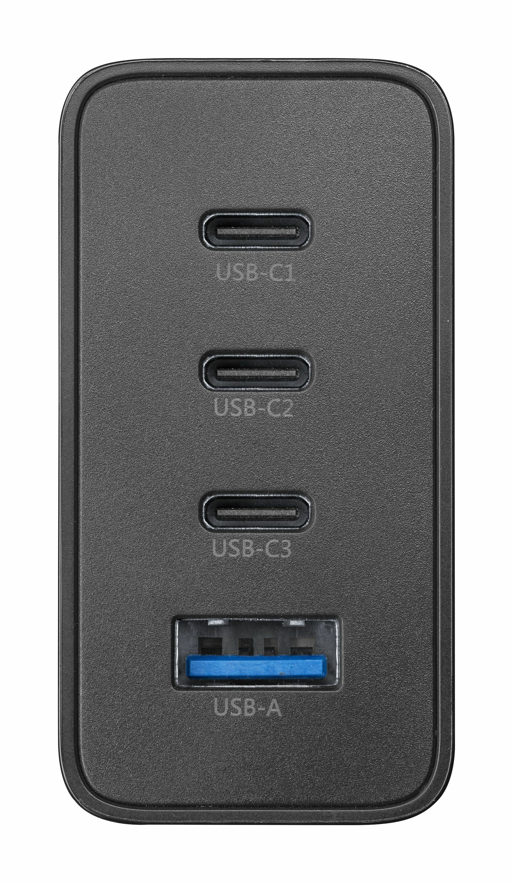 Cellularline Multipower Nano 100w Reiselader 4 Port Gan Negro