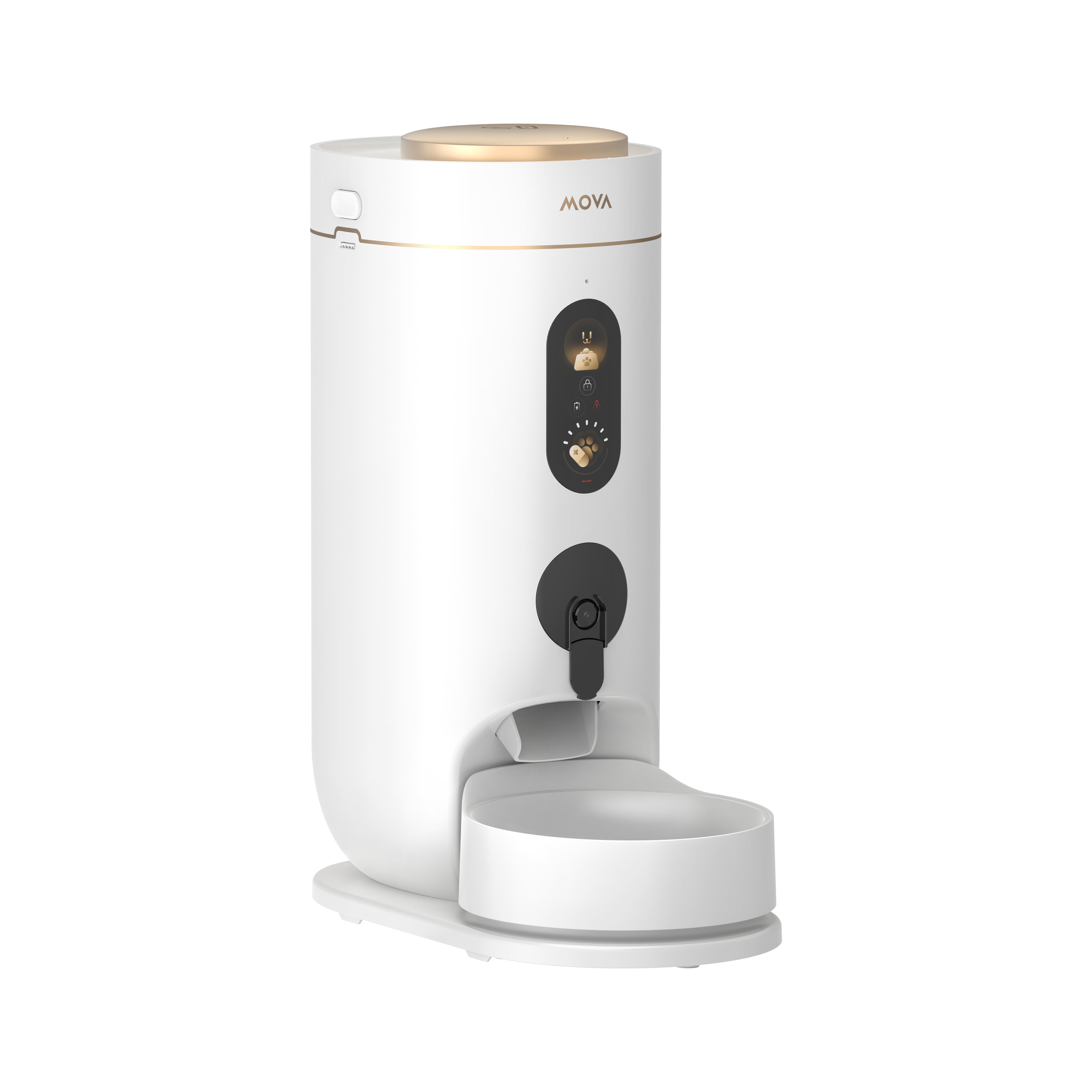 Comedero Automático Para Mascotas Mova Nutripal 10 Ultra Smart, Blanco