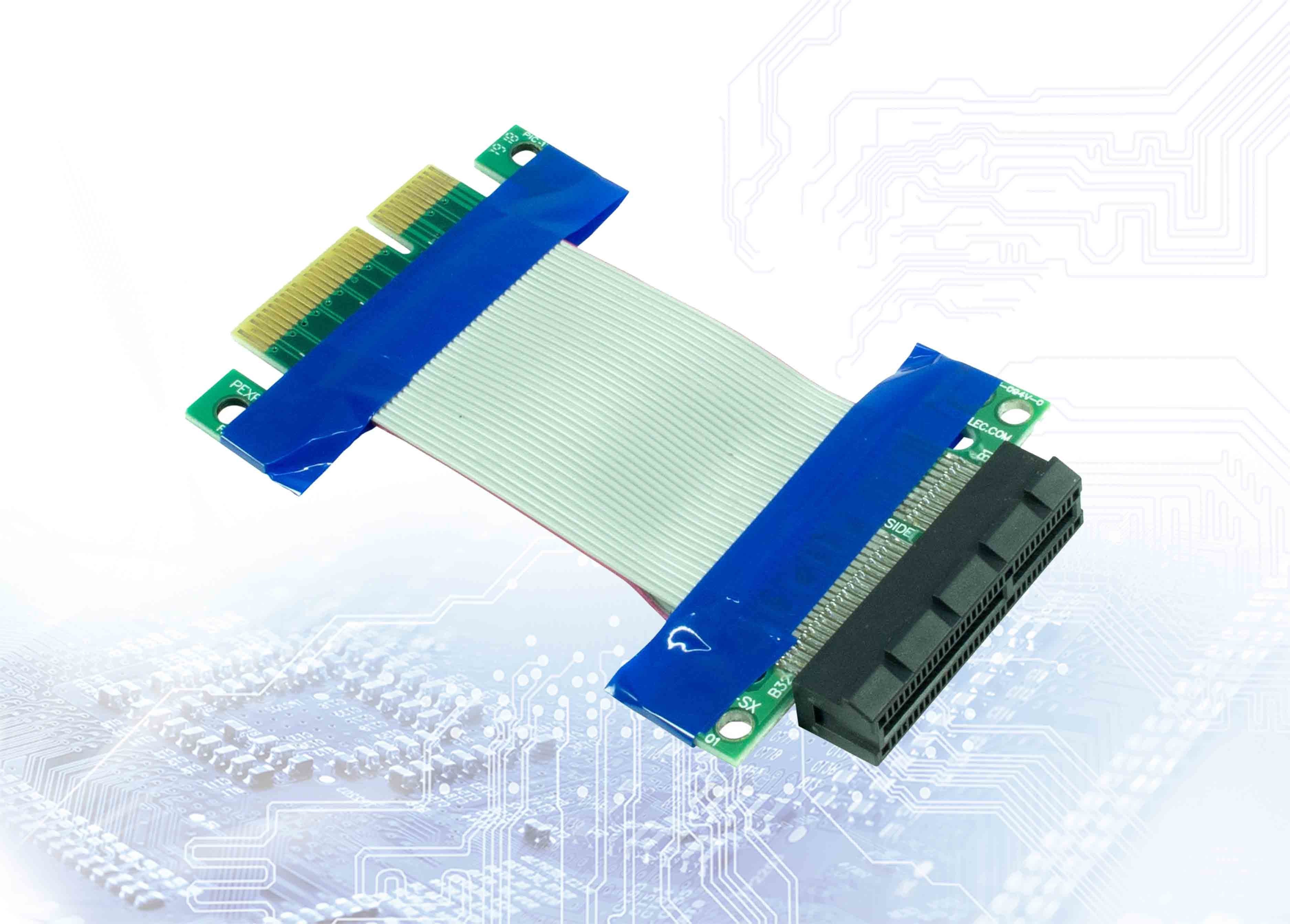 Inter-Tech Riser Card Exender 5 Cm Pcie X4 Flexible