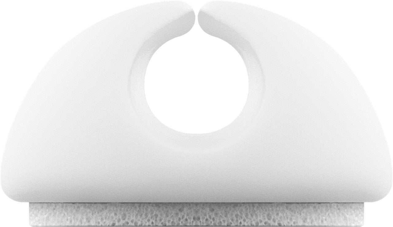 Goobay Organización De Cables Para Escritorio Blanco 95183