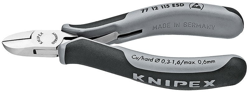 EAN 4003773025108 - Knipex 77 12 115 ESD alicate Alicate diagonal de corte imagen 1