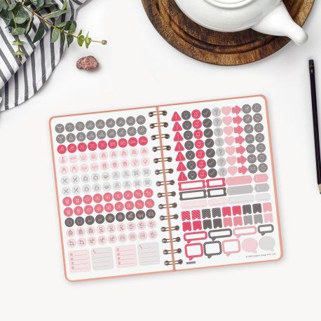 EAN 8422952405399 - Finocam 762000526 agenda Agenda semanal Coral imagen 4