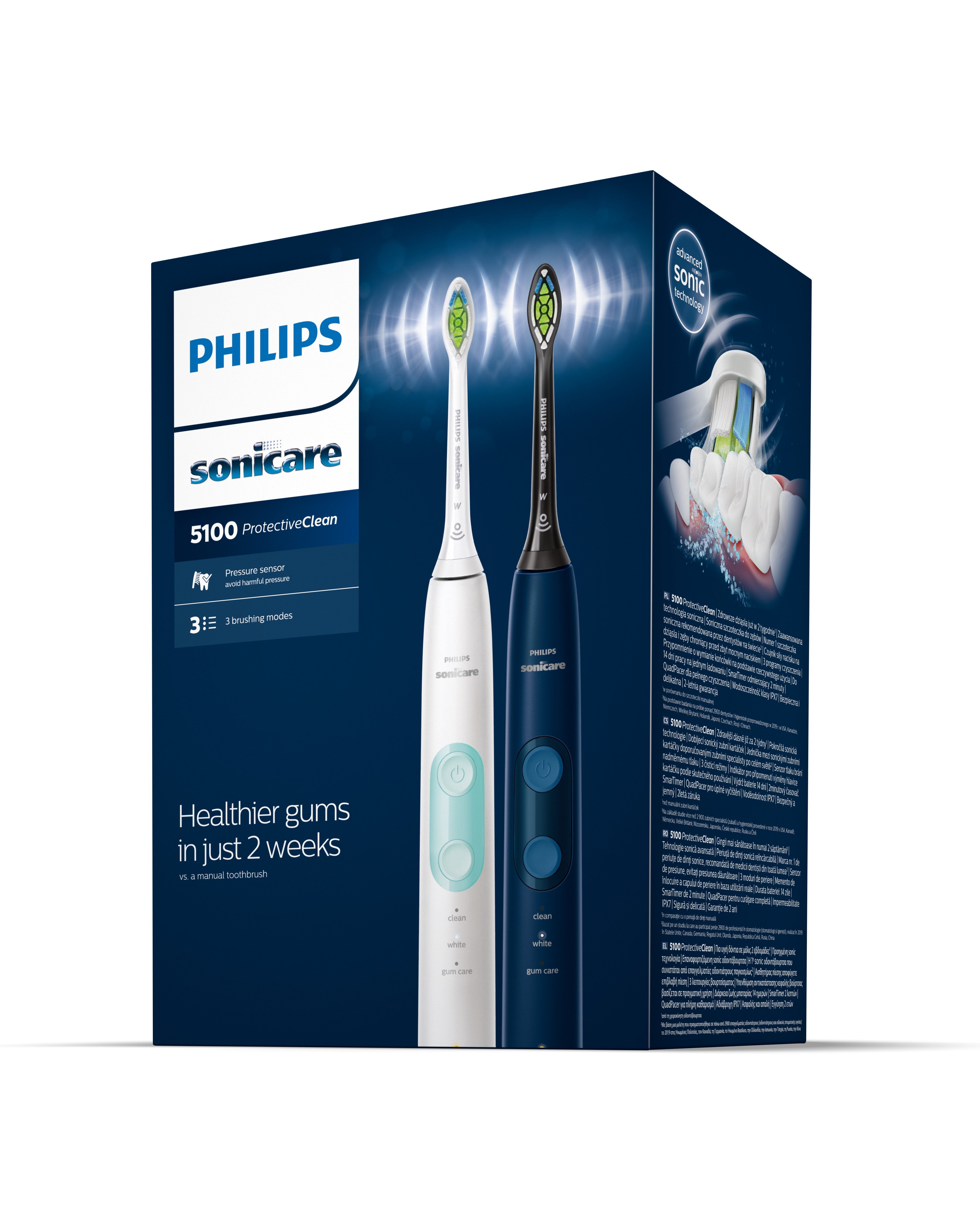 EAN 8710103863342 - Philips Sonicare ProtectiveClean 5100 HX6851/34 cepillo eléctrico para dientes Adulto Cepillo dental sóni imagen 5