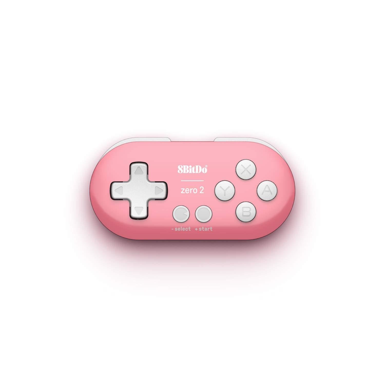 Gamepad 8bitdo Zero 2 Bluetooth Rosa