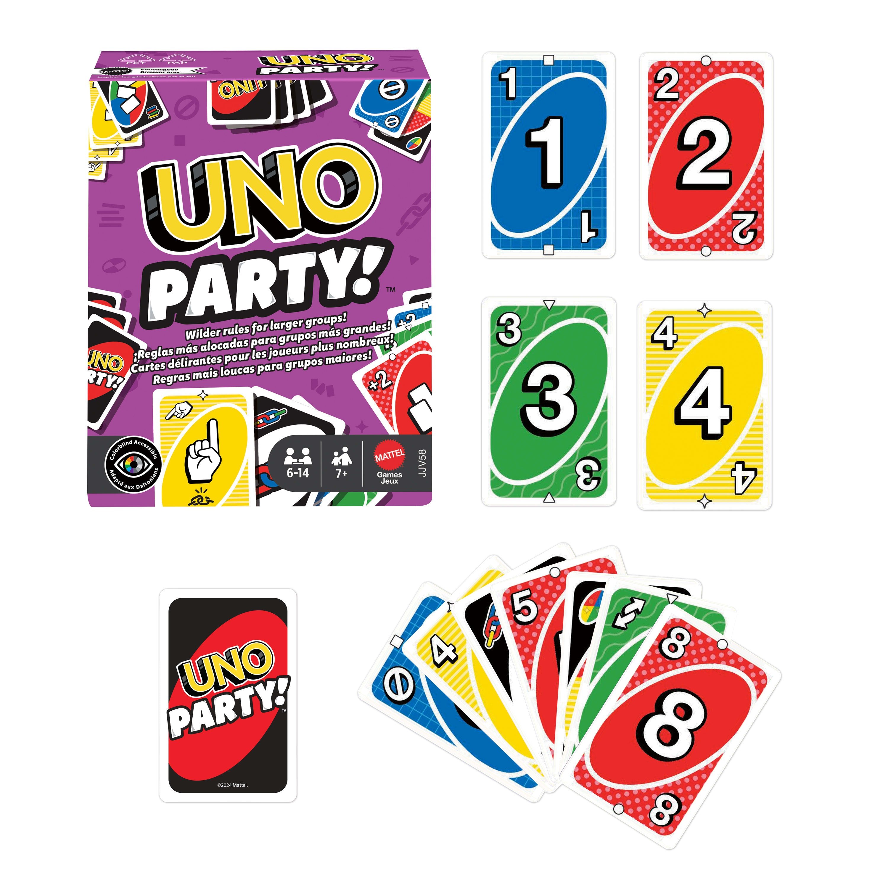 EAN 0194735342402 - Mattel Games JJV58 juego de tablero imagen 8