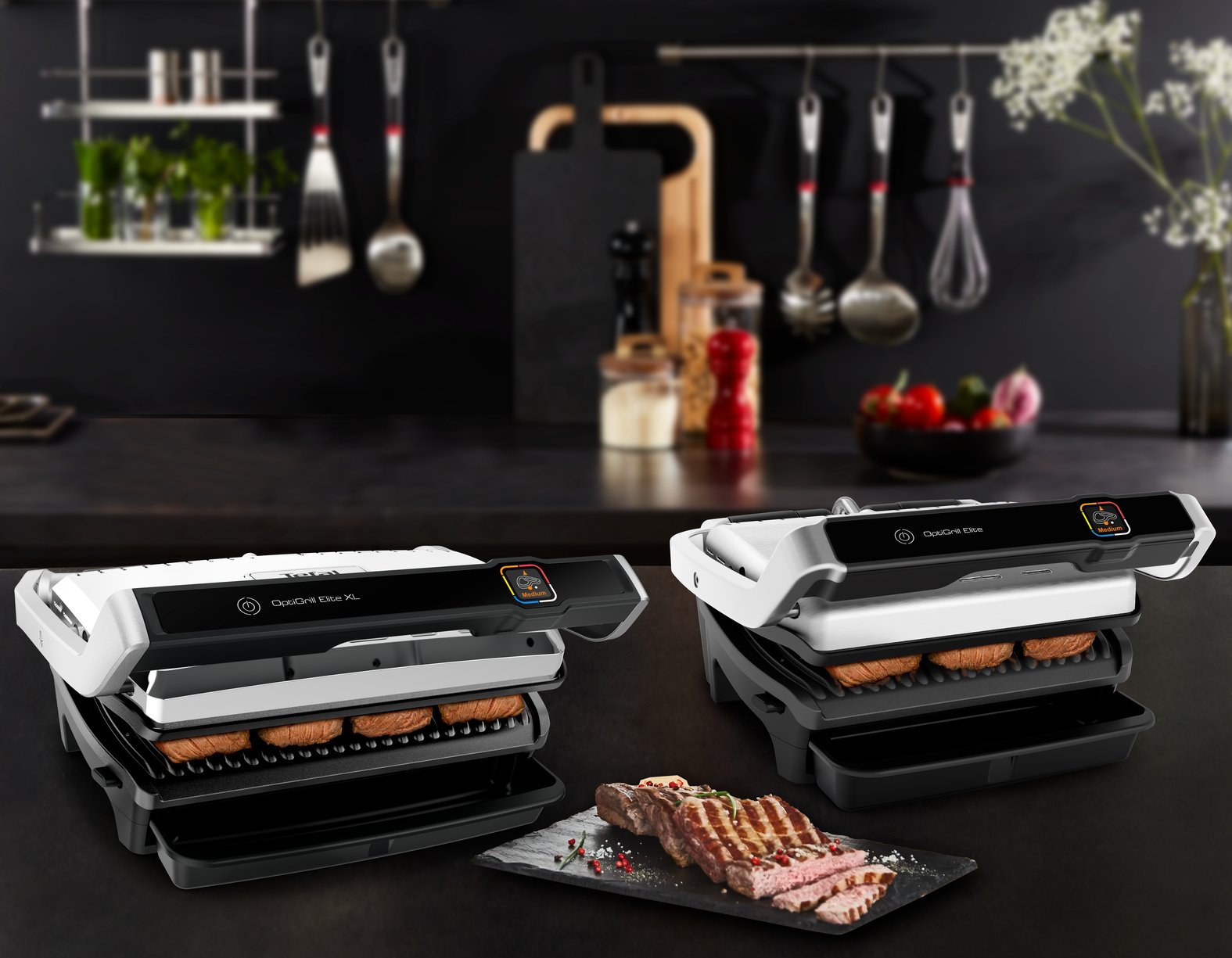 Tefal Optigrill Elite Xl Gc760d Parrilla Eléctrica De Contacto