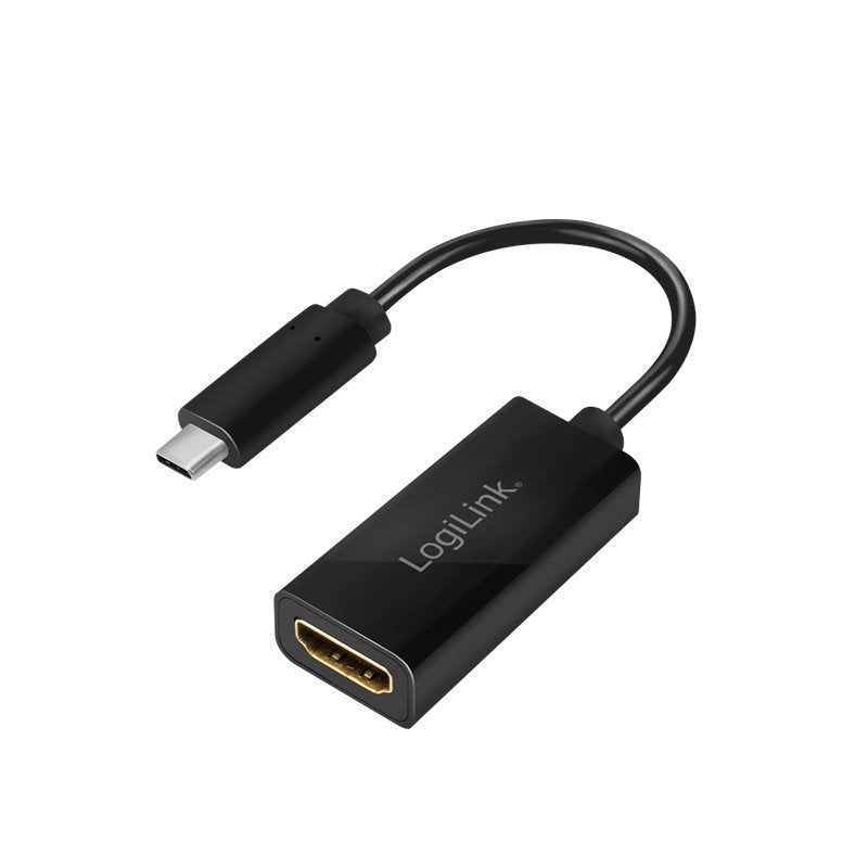Adaptador Usb C Macho A Hdmi Hembra 0.15m 4k/60hz, 1080p Negro Logilink