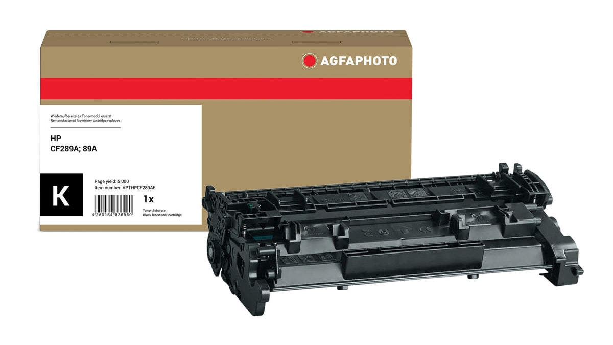 EAN 4250164836960 - AgfaPhoto APTHPCF289AE cartucho de tóner Compatible Negro imagen 1