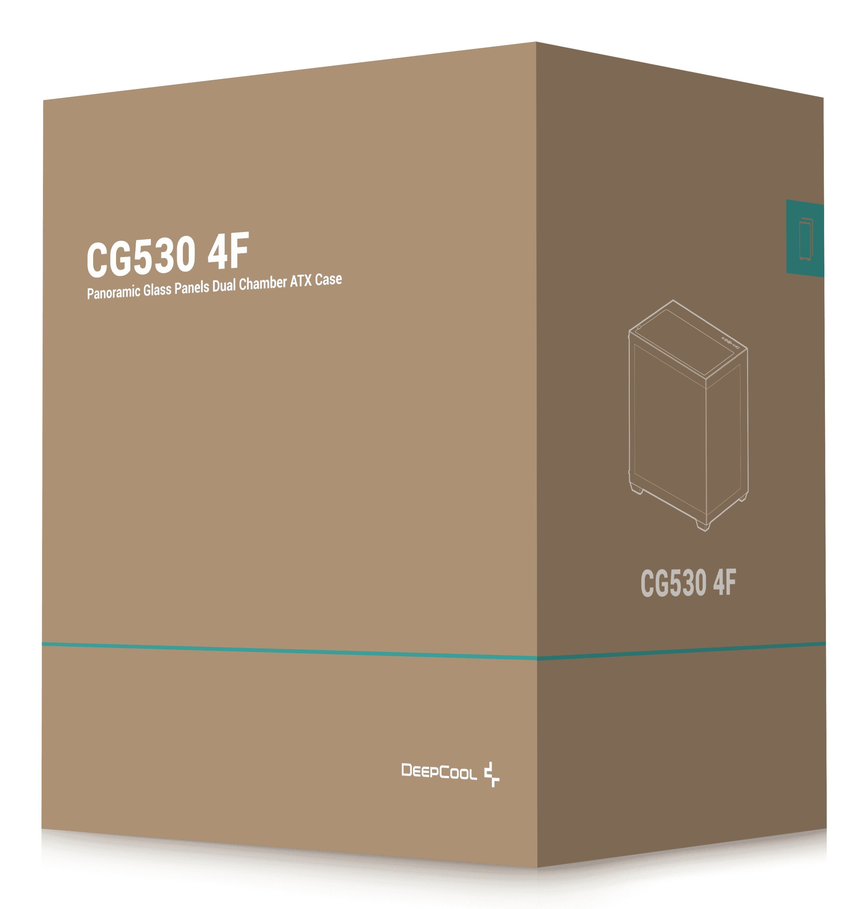 Caja Pc Deepcool Cg530 4f Midi Tower Negro