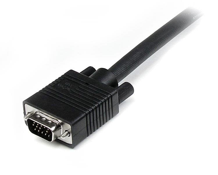 Startech Cable De 10m De VaDeo Vga Coaxial De Alta Resolucion Para Monitor - Hd15 Macho - Hd15 Macho