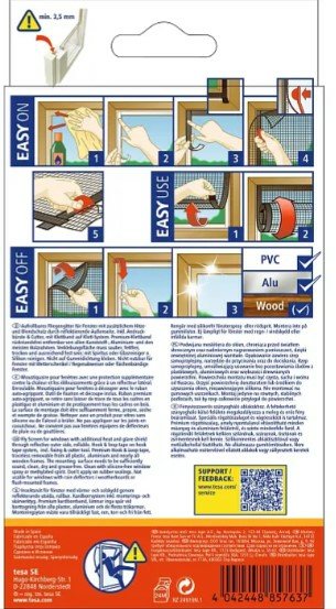 EAN 4042448857637 - TESA Insect Stop red anti mosquitos Ventana Antracita imagen 2