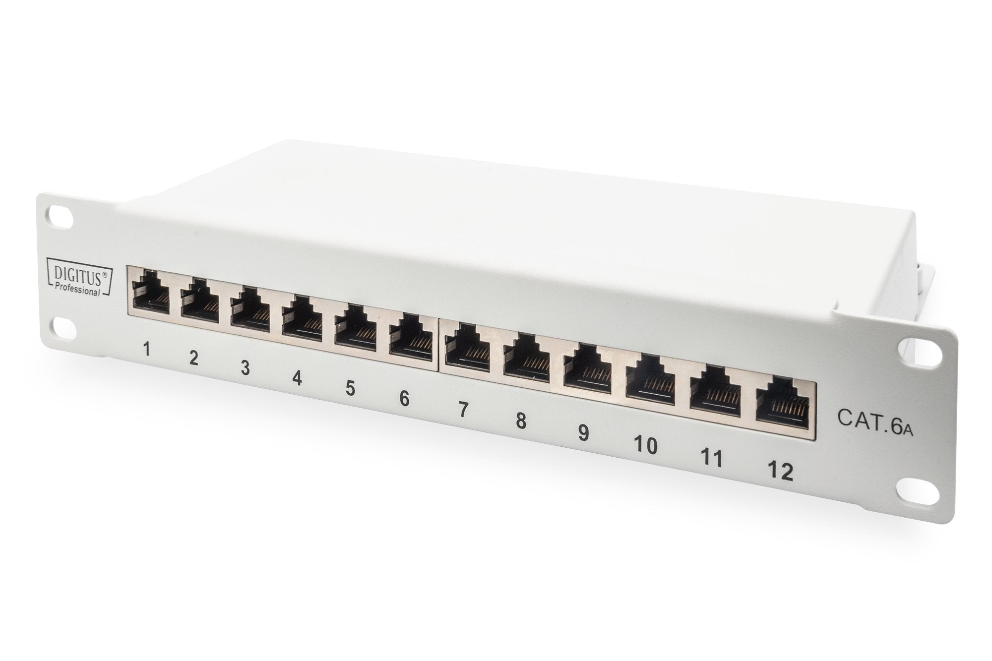 Digitus Patch 10" 12 Puertos Ftp Cat 6 1u Gris Dn-91612s-Ea-G