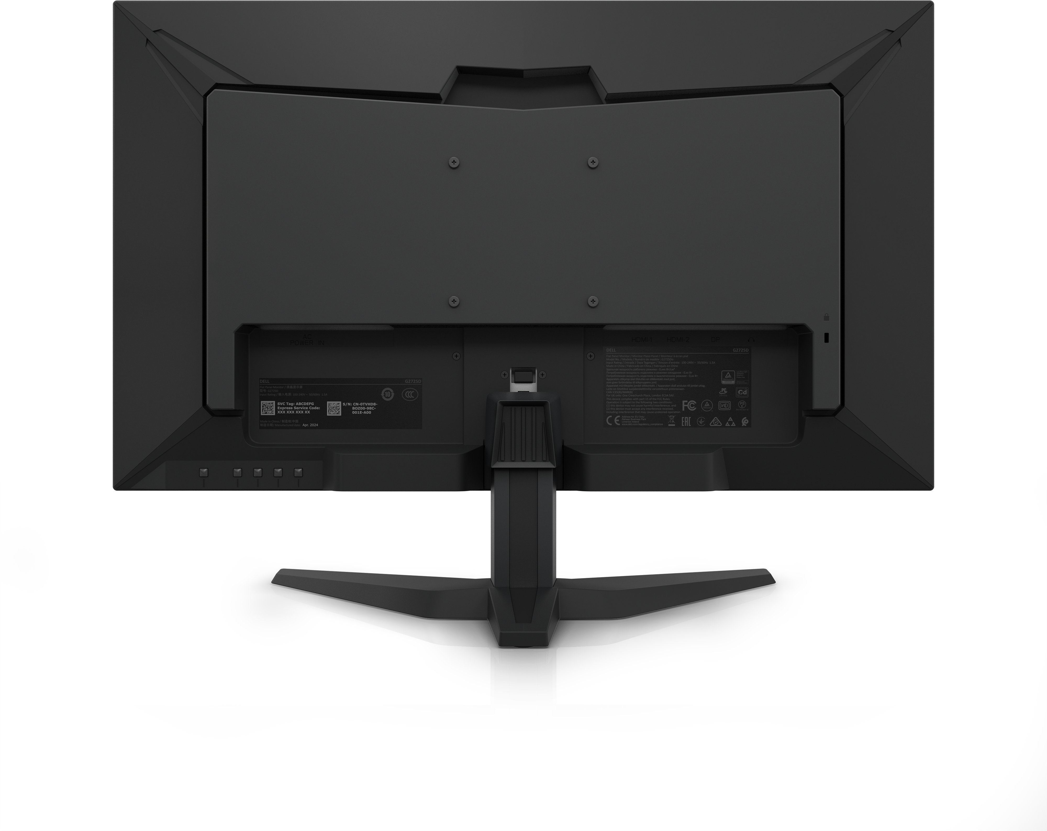 Monitor Dell Lcd G2725d 27" Qhd 2560x1440 Hdmi,Dp