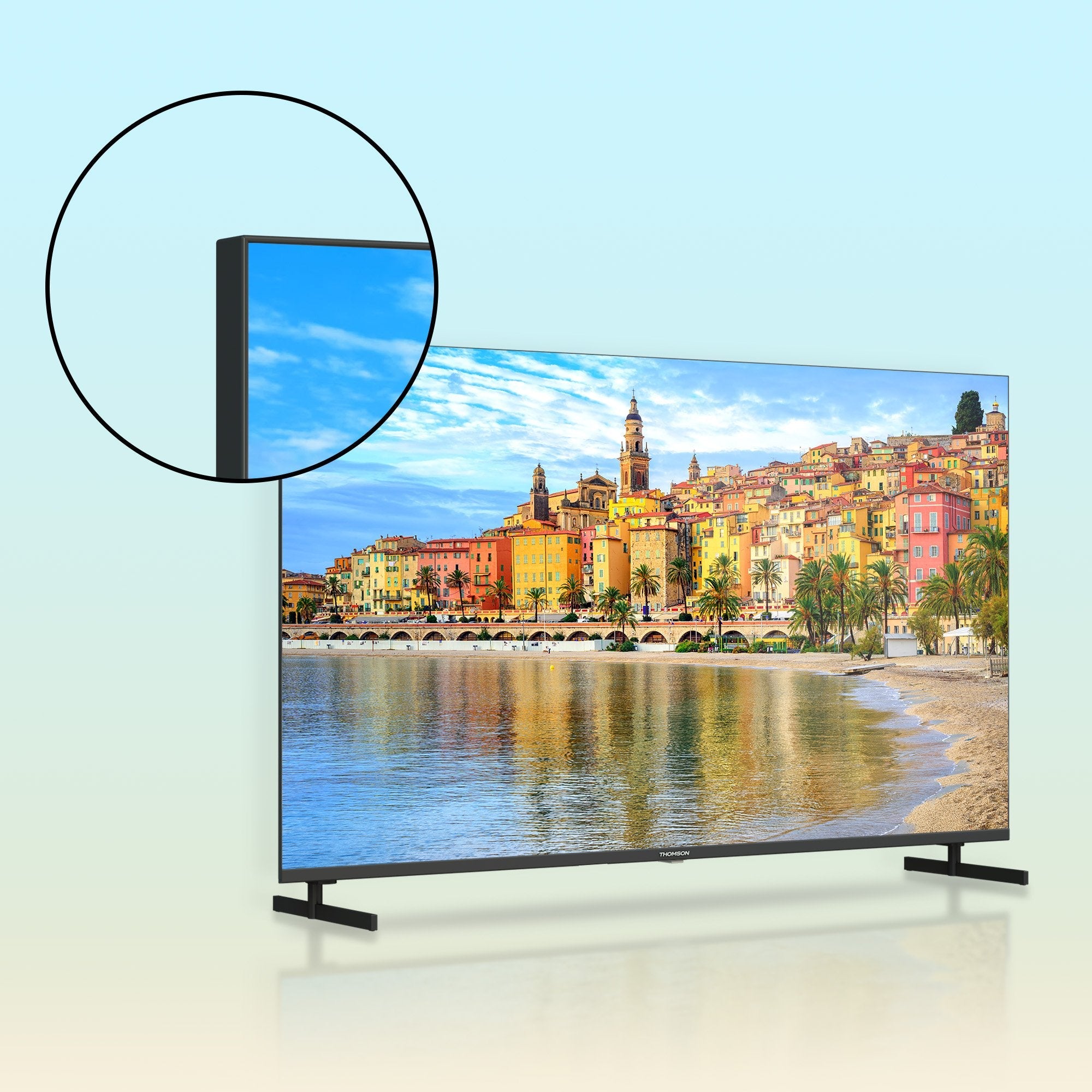 Televisor 40" Thomson 40fg2s14 Fhd 1920x1080 Google Tv 12 3xhdmi 2xusb Bt Wifi Vesa 200x200