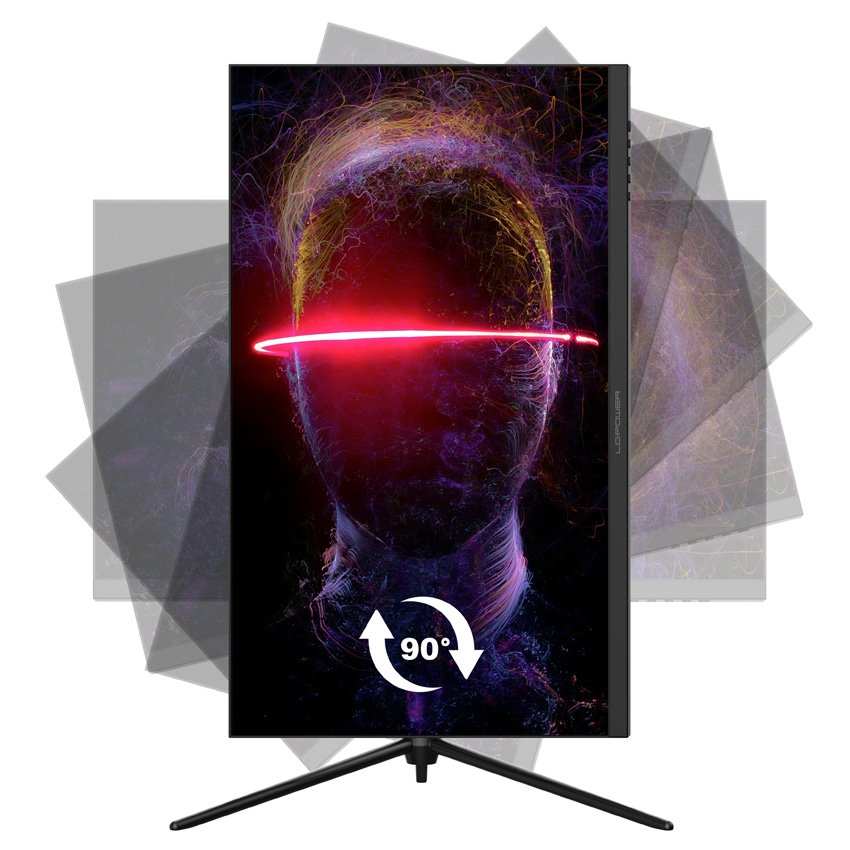 EAN 4260070129810 - LC-Power LC-M27-4K-UHD-144-V2 pantalla para PC 68,6 cm (27") 3840 x 2160 Pixeles 4K Ultra HD LCD Negro imagen 4